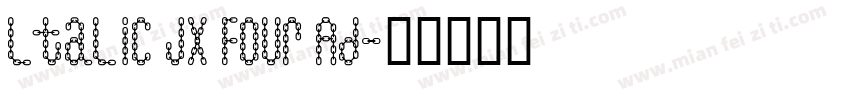 ltalic JX Four Ad字体转换